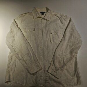 Michael Kors Linen Men's Shirt Size XL